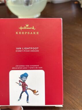 Hallmark Keepsake Ian Lightfoot Ornament - Blue & Red